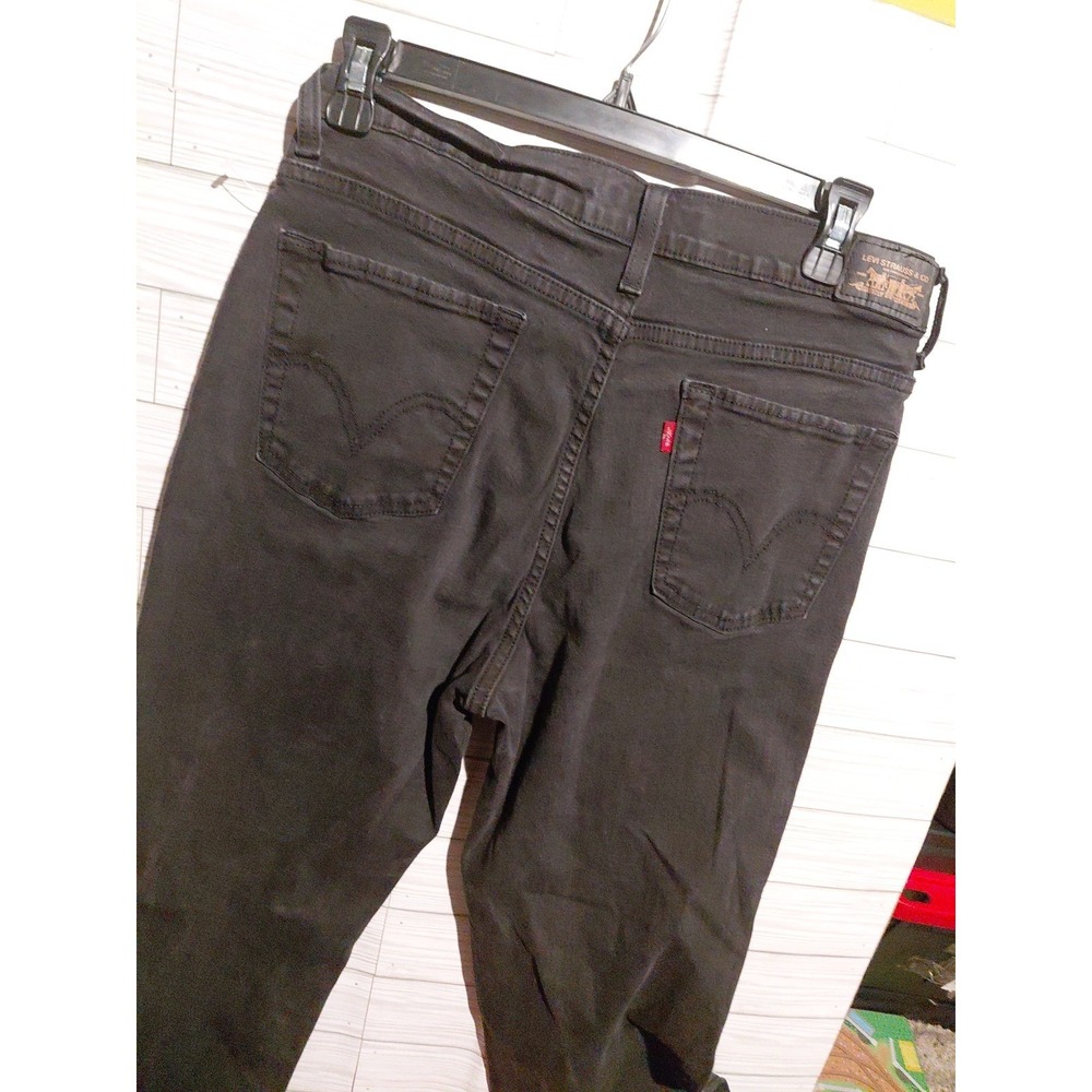Levi's 512 Perfectly Slimming Boot Cut Jeans Retro Chic Edgy Western Style Sz 14 - Picture 8 of 13